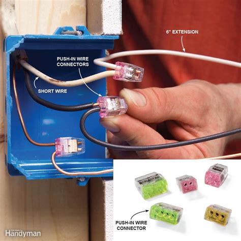 connect two electrical cables together without junction box|extending electrical wire without junction box.